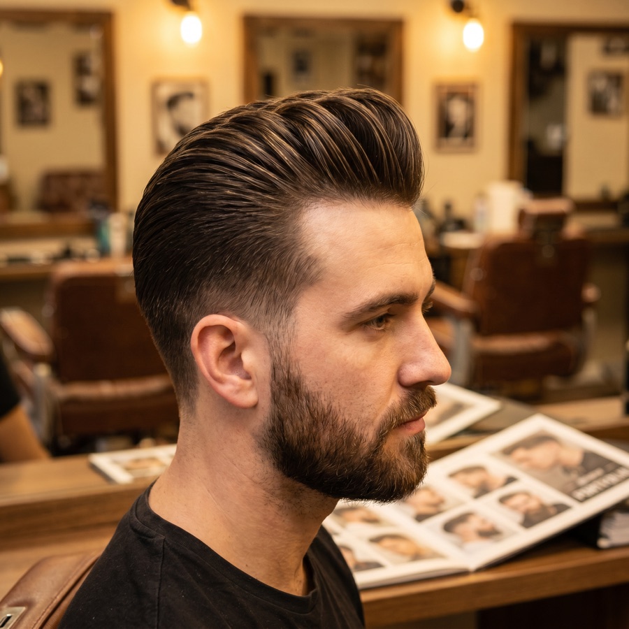 ทรงผม Pompadour